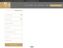 Tablet Screenshot of pousadadajo.com.br